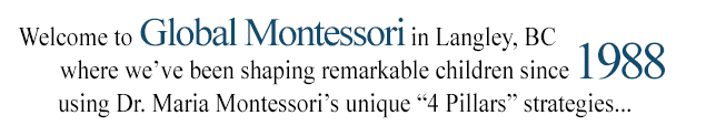 Global Montessori – Welcome to our new website!