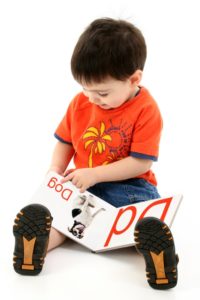 Preschool Toddler Reading Alphabet Book